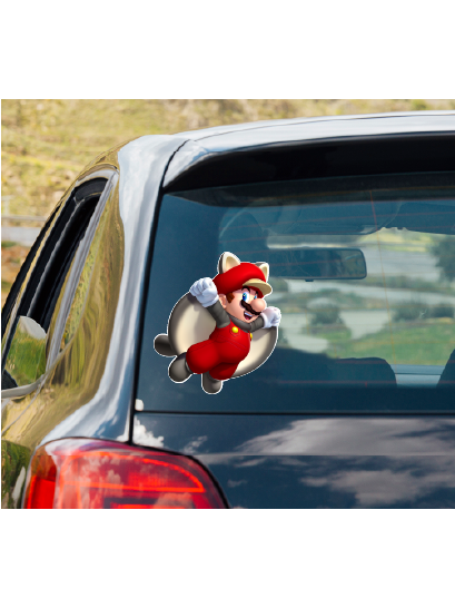 Super Mario Bros. FLYING SQUIRREL MARIO vinyl decal #1