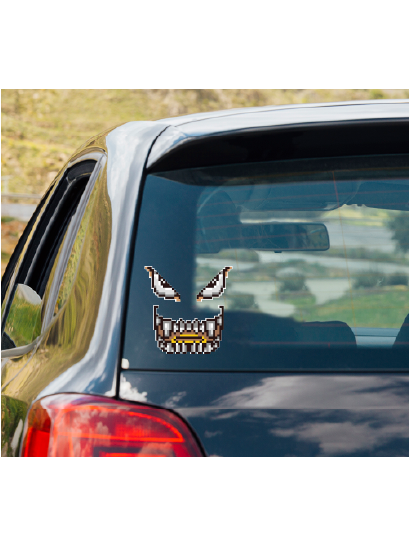 Earthbound BOOGEY TENT vinyl decal #1