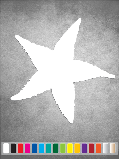STARFISH cut vinyl decal #1