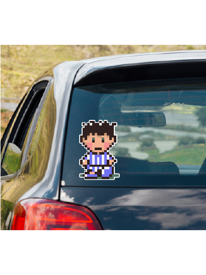 Earthbound NESS in PAJAMAS vinyl decal #1