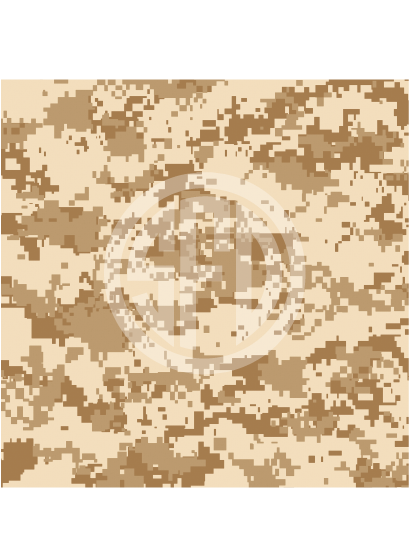 Digital Camo Pattern in Brown Craft Vinyl in Adhesive or HTV