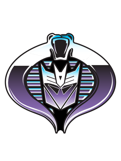 COBRA DECEPTICON UNION vinyl decal #1