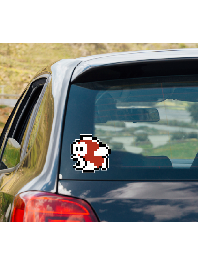 Super Mario Bros. CHEEP CHEEP vinyl decal #4