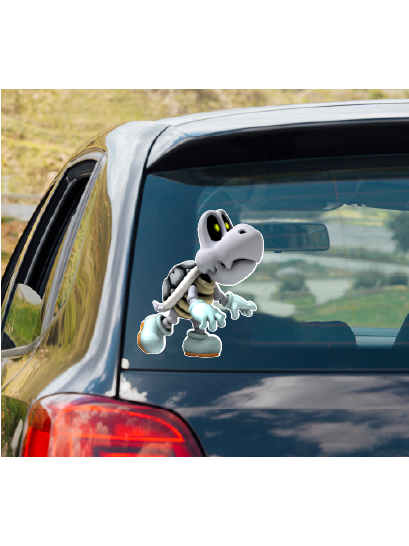 Super Mario Bros. DRY BONES vinyl decal #2