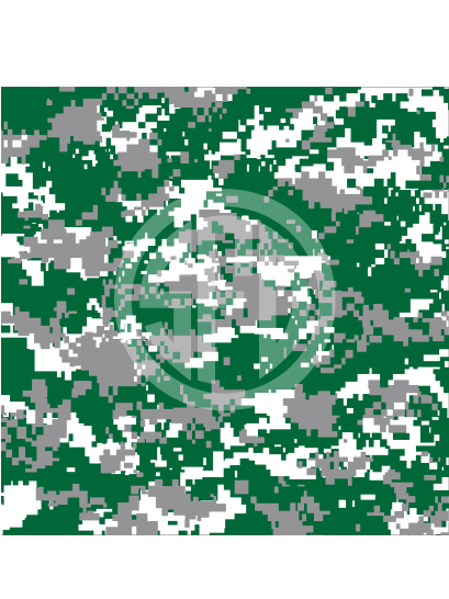 Digital Camo Pattern in Forest Green, Grey & White Craft Vinyl in Adhesive or HTV