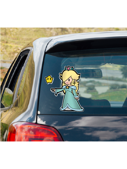 Super Mario Bros. PRINCESS ROSALINA vinyl decal #1