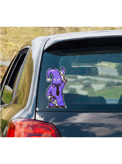 Earthbound INSANE CULTIST vinyl decal #1