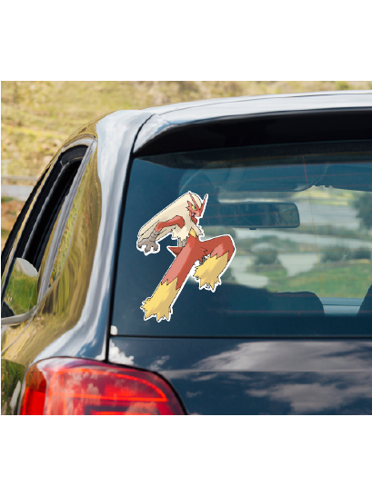 Pokemon BLAZIKEN vinyl decal #1
