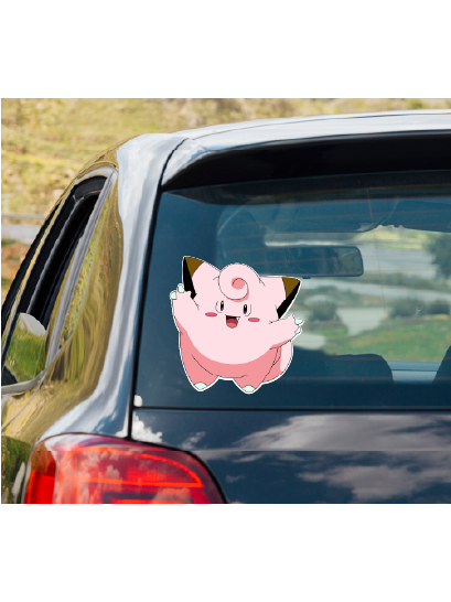 Pokemon CLEFAIRY vinyl decal #1