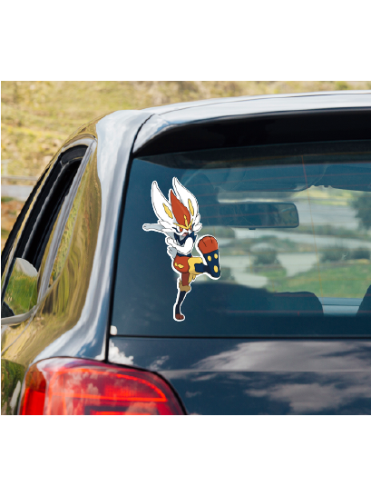 Pokemon CINDERACE vinyl decal #1