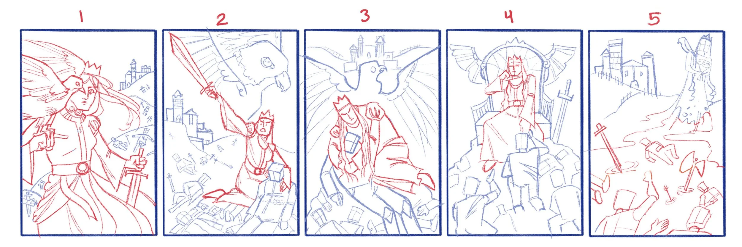 Kriemhild Concept Sketches