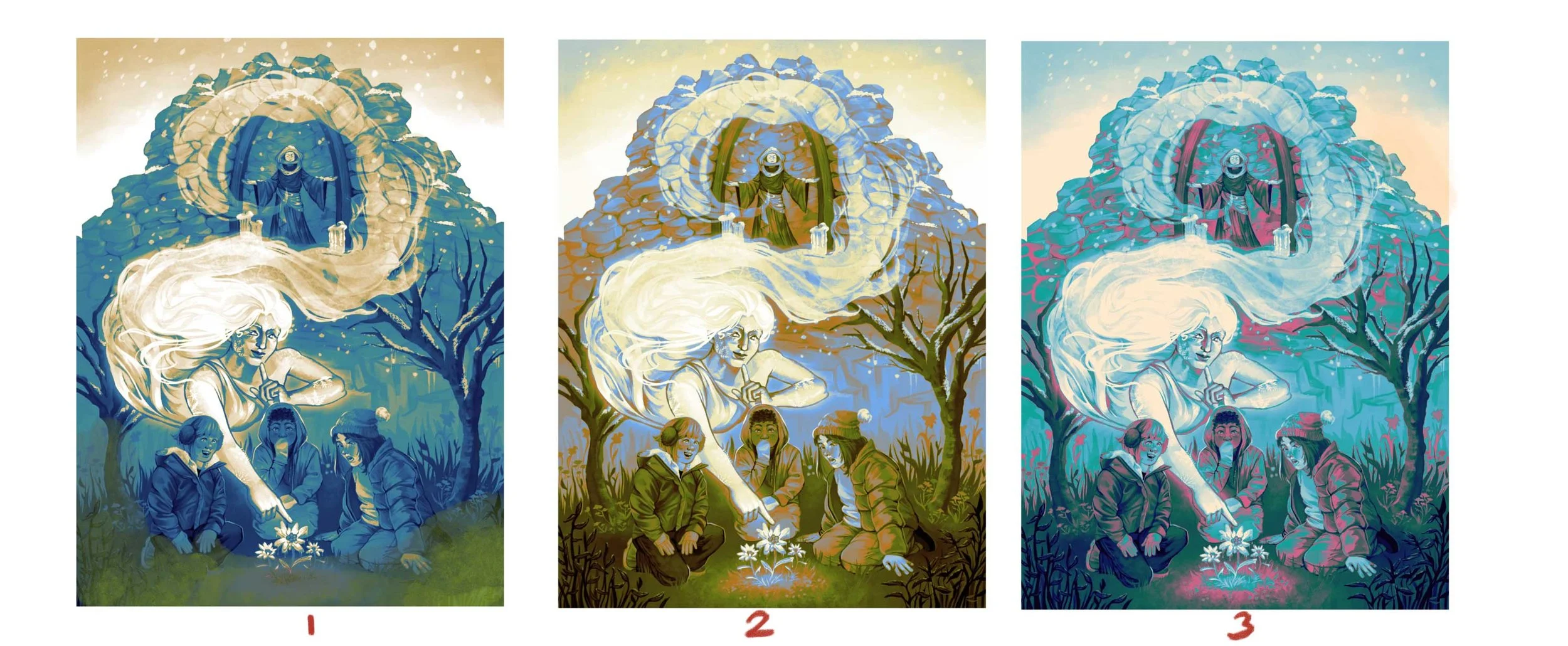 Kalte Sophie Color Tests