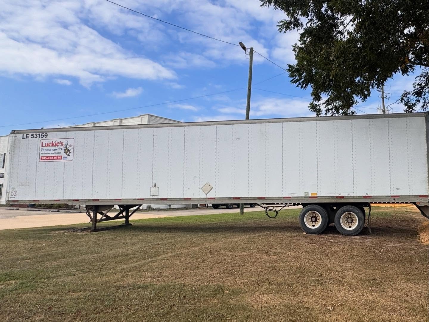 Luckie&rsquo;s Pine Straw is back in Calera!! Calera Landscape Supply is now an exclusive dealer of Luckie&rsquo;s Pine Straw! We brought in 735 rolls today!! Come see us!