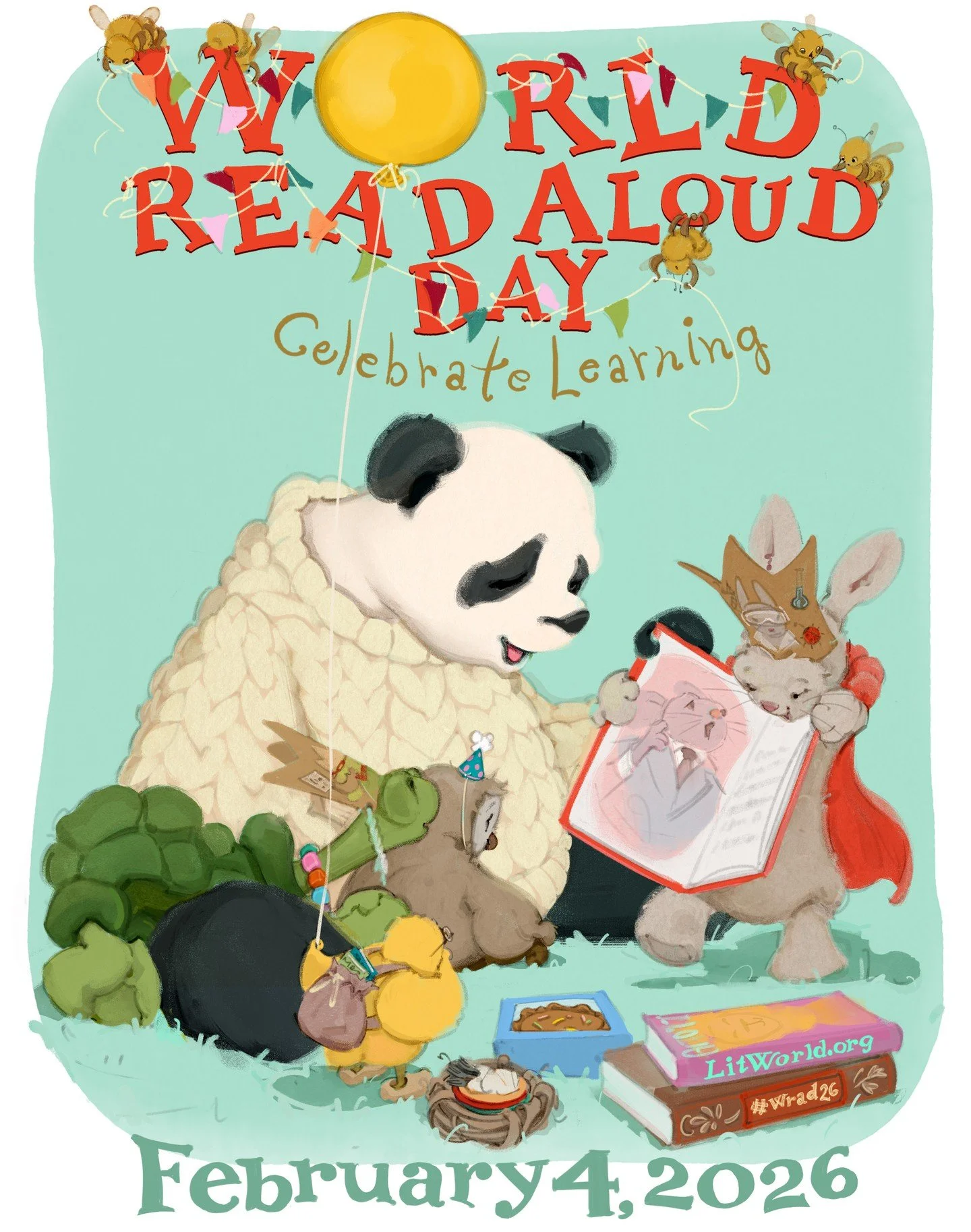 On World Read Aloud Day 2026, our theme is &ldquo;celebrate learning!&rdquo; Reading aloud is a joyful act of storytelling, but it's also a powerful vehicle for learning: when we read aloud, we ignite pathways in the brain that shape literacy, langua