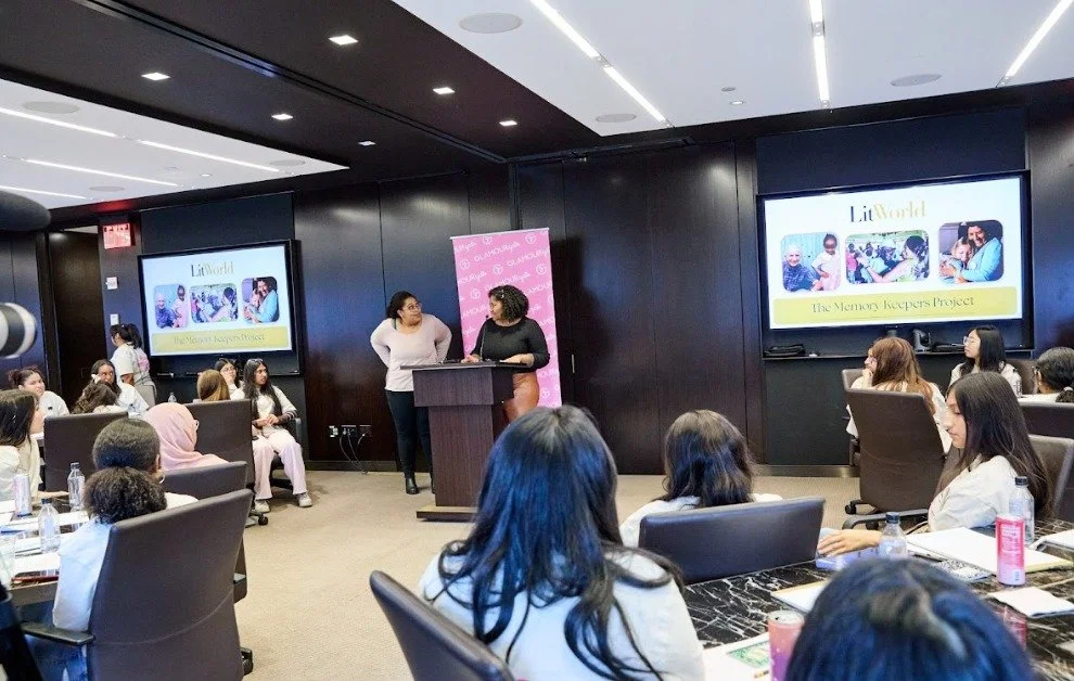 We are excited to partner with NYC-based organization Glamour Gals on our Memory Keepers Project, an initiative that nurtures resilience and empathy through intergenerational storytelling. Glamour Gals organizes high school and college age chapters t