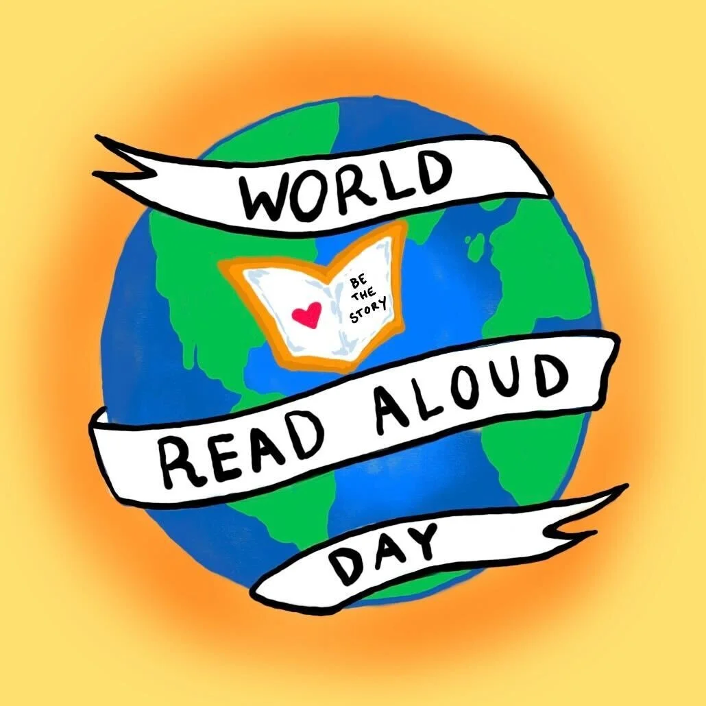 Check out this #WorldReadAloudDay fan art, made by our team member Paige, who loves reading aloud in Philadelphia! If you or a young reader you know would like to be featured on our page, post your World Read Aloud Day fan art with the hashtag #WRAD2