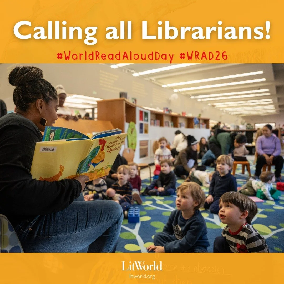 We want to honor librarians for all the work they do, introducing kids to amazing stories! That's why we've provided free resources like reading lists, downloadable decorations, links to virtual read-alouds with published authors, and more on our sit