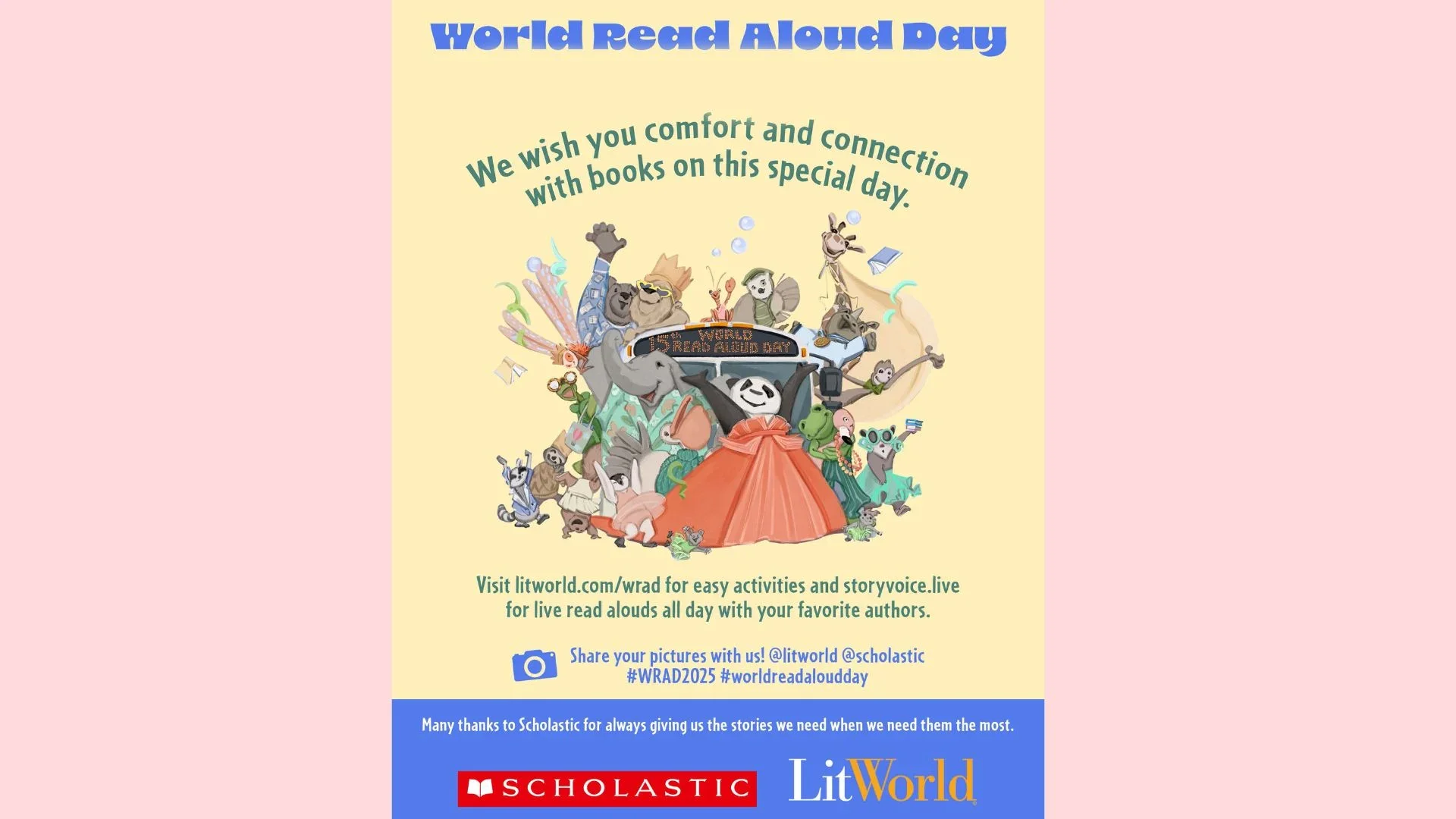 Celebrating 15 Years of World Read Aloud Day