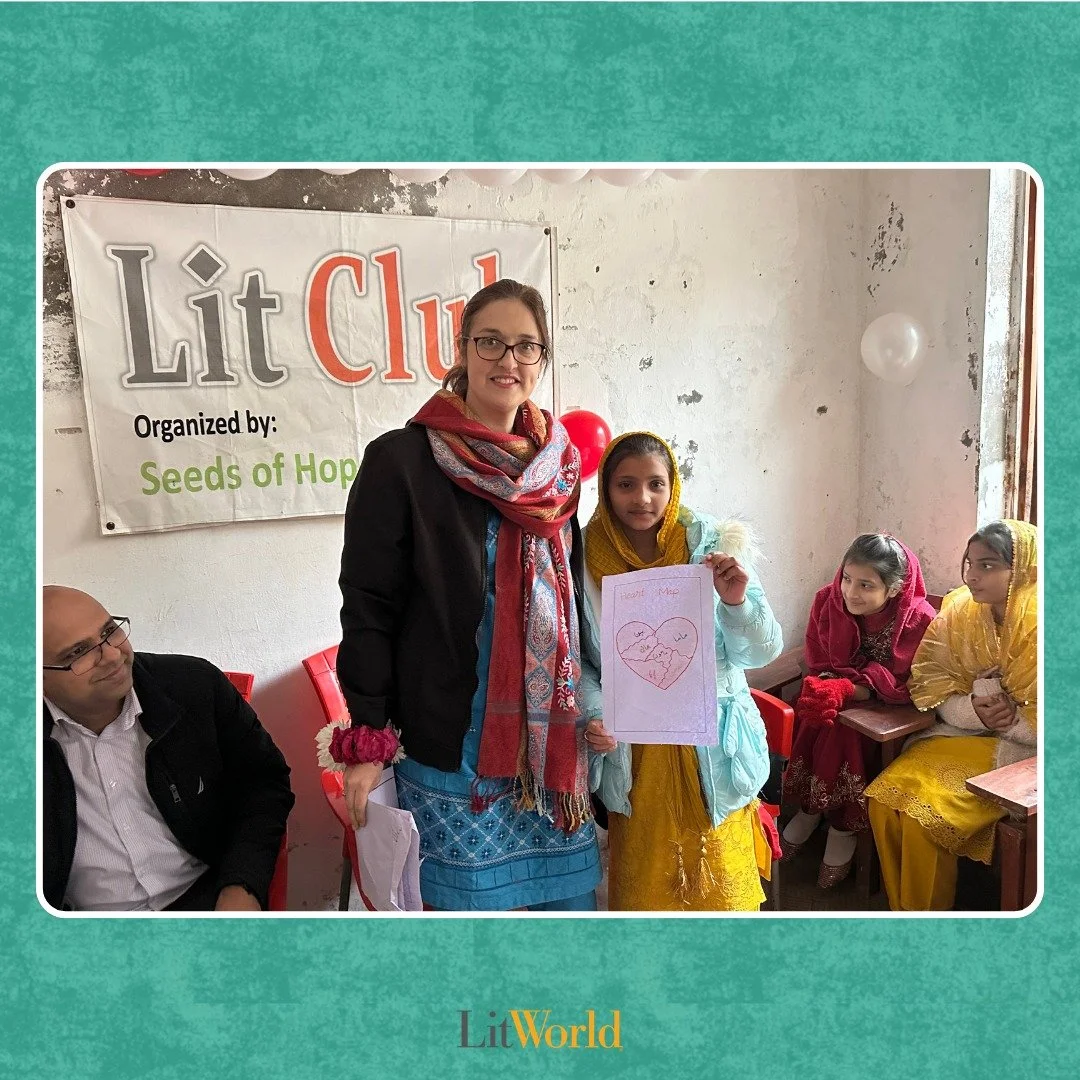 Our LitWorld work is dedicated to reaching children in the most rural areas so they too can experience the power of connectedness through literacy. Thanks to our partner @seedsofhopefdn for exemplifying this core value in the work they do.🧡