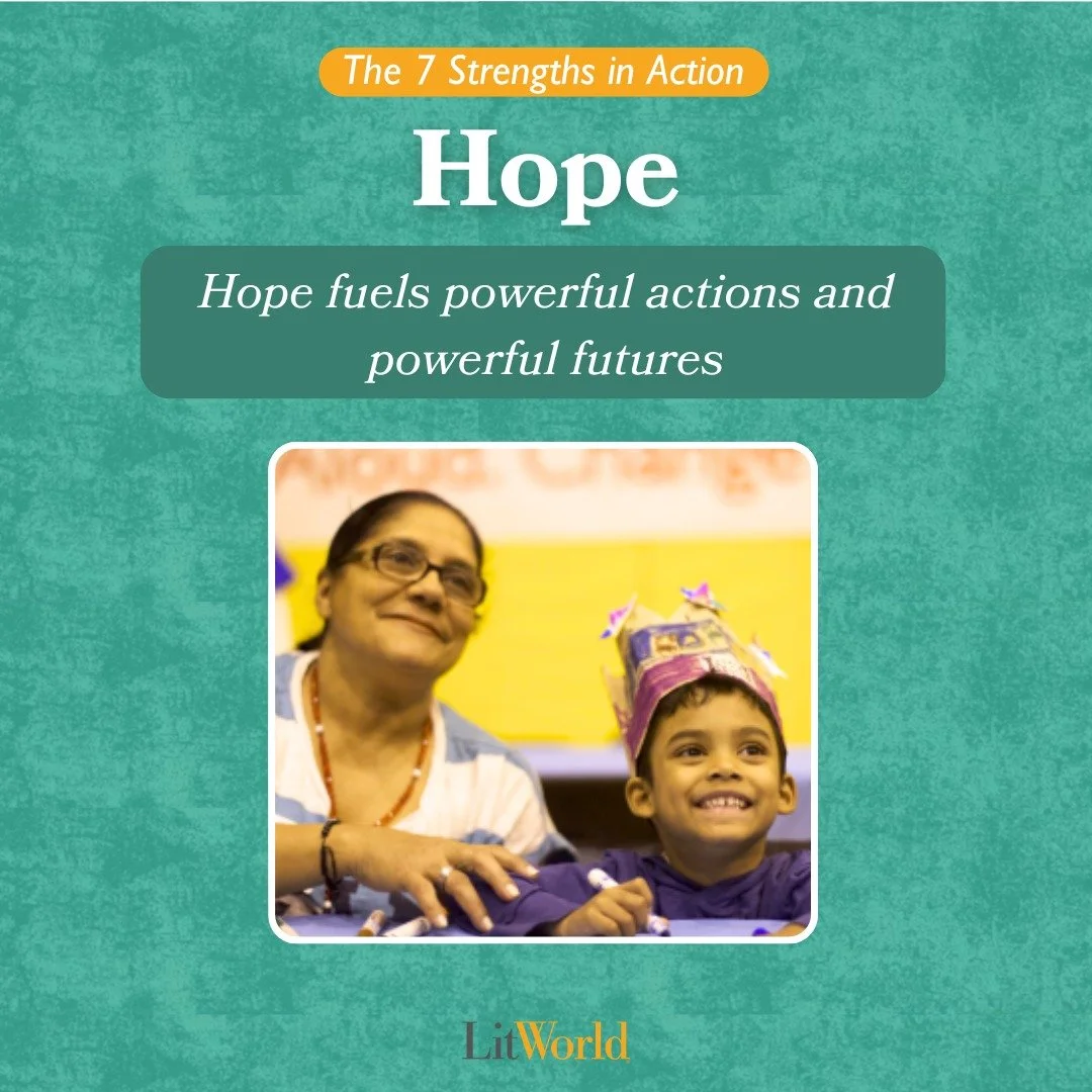 Find ways to bring hope into learning. Ask questions like "How does what you are learning make you want to change the world with your ideas?" Invite students to write to someone who needs encouragement. Celebrate the small achievements.