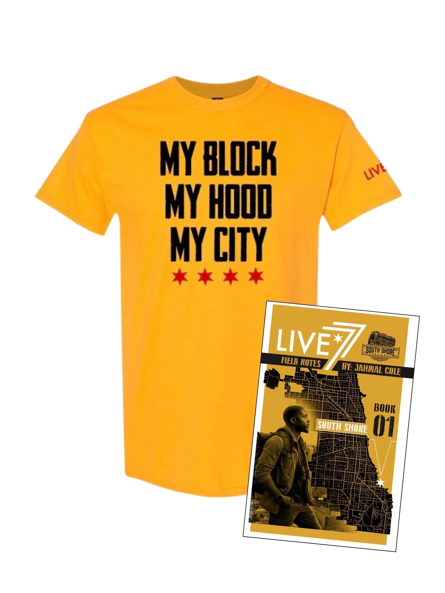 The Bundle: South Shore Book & T-Shirt