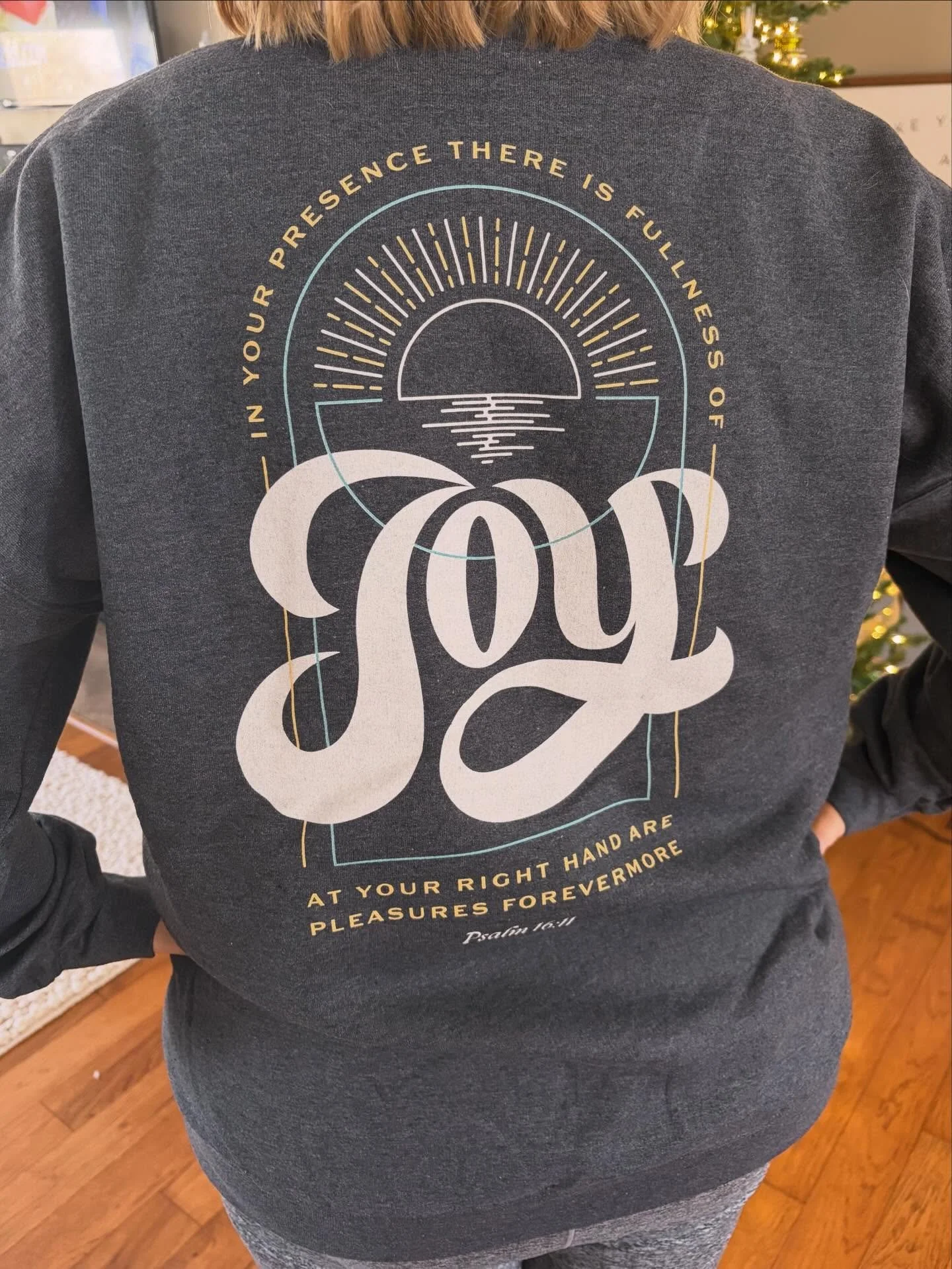 By request, our &ldquo;Joy&rdquo; design is now available as a crewneck. If there&rsquo;s any particular color or style you&rsquo;d like to see in any of our other designs, let us know!