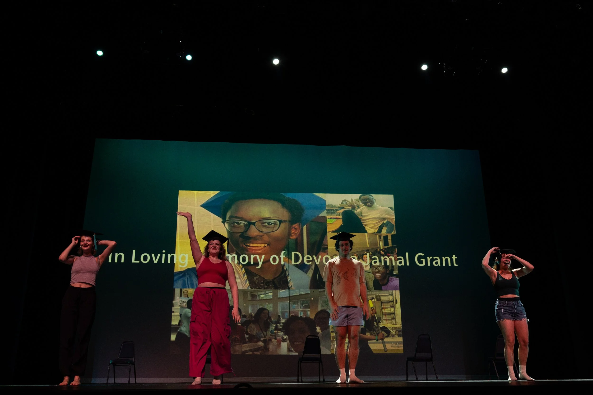 "Driving with the Sentimentalist" Choreographers and Dancers: Brett Danny Holland, Liam O'Toole, Megan Archer, Amelia Pearson. 

Dedicated Devonte Jamal Grant. 