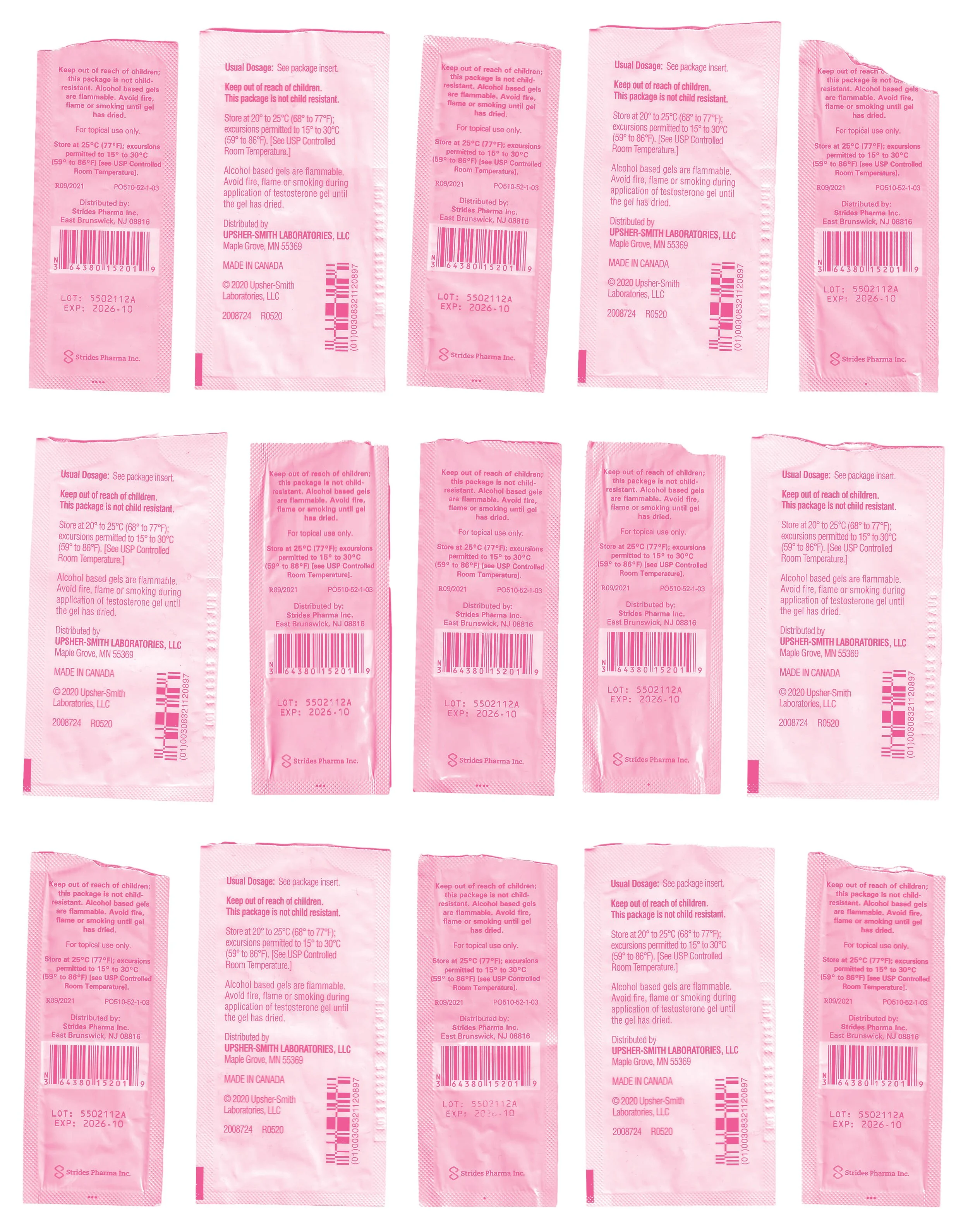 Testosterone Gel (Reverse)