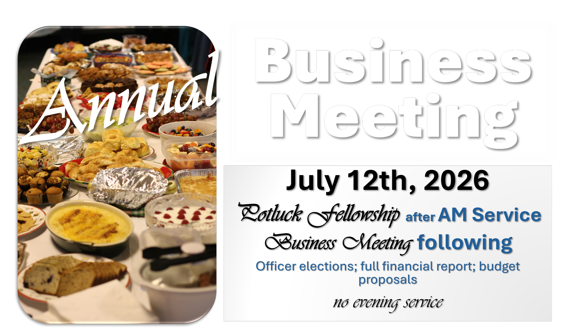 Business Meeting 