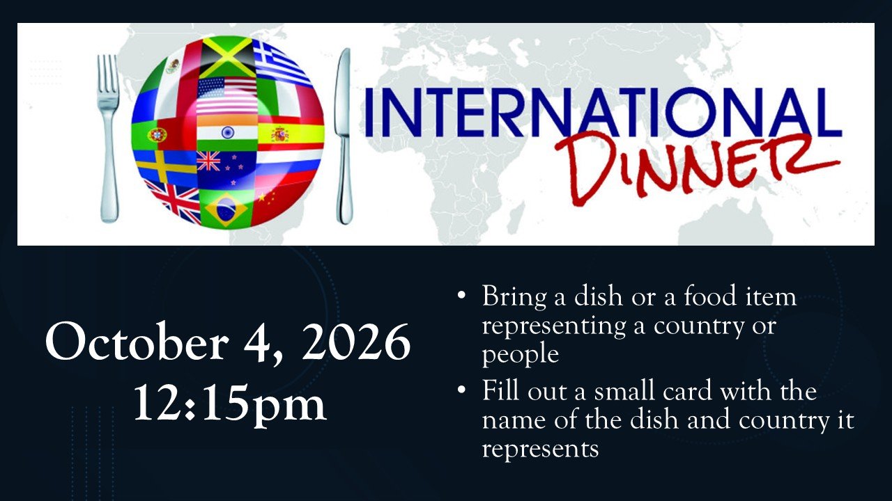 International Missions Dinner