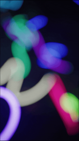 Domenica Agostino Leibowitz Neon Installation.gif