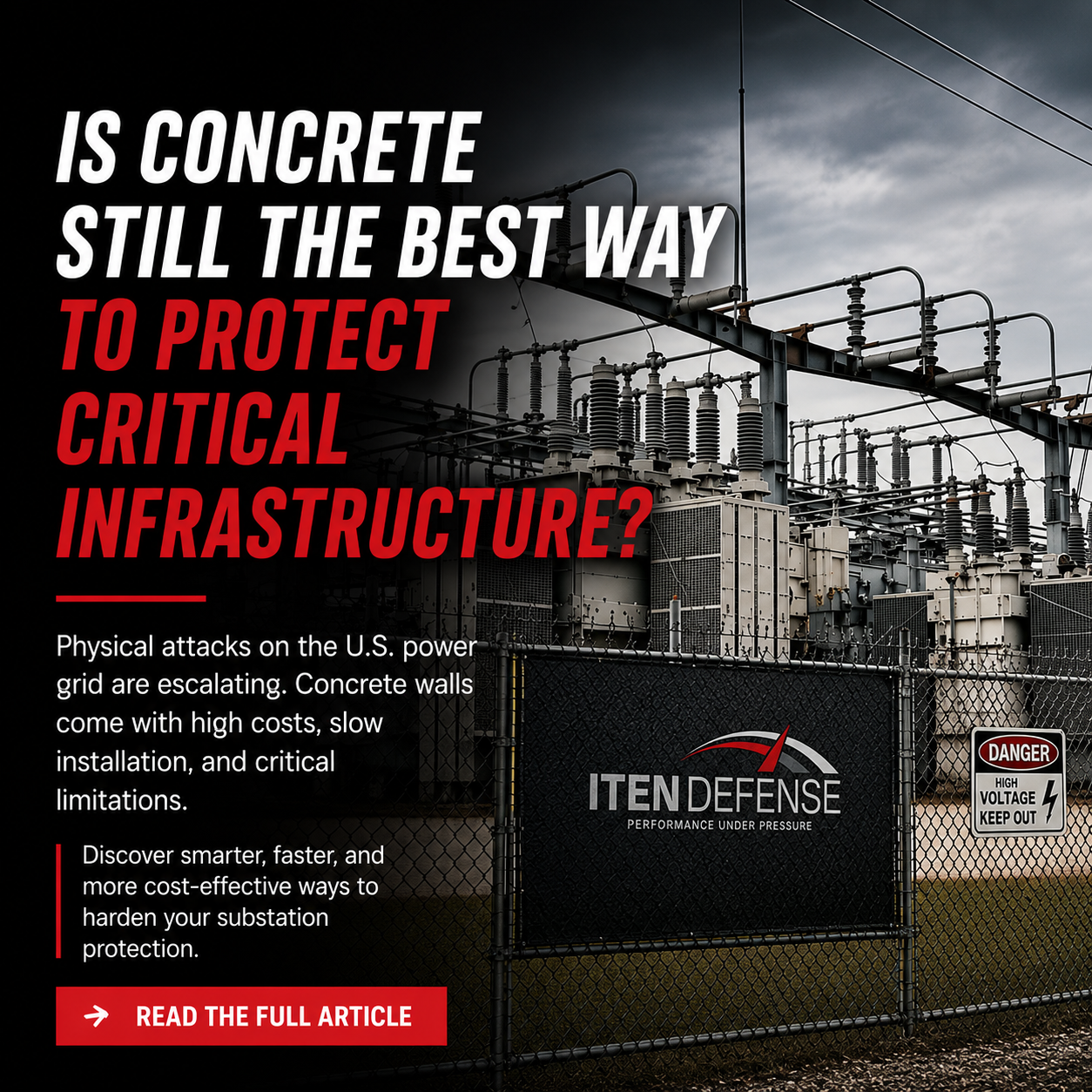 Why the Next Generation of Substation Protection Needs to Rethink the Wall