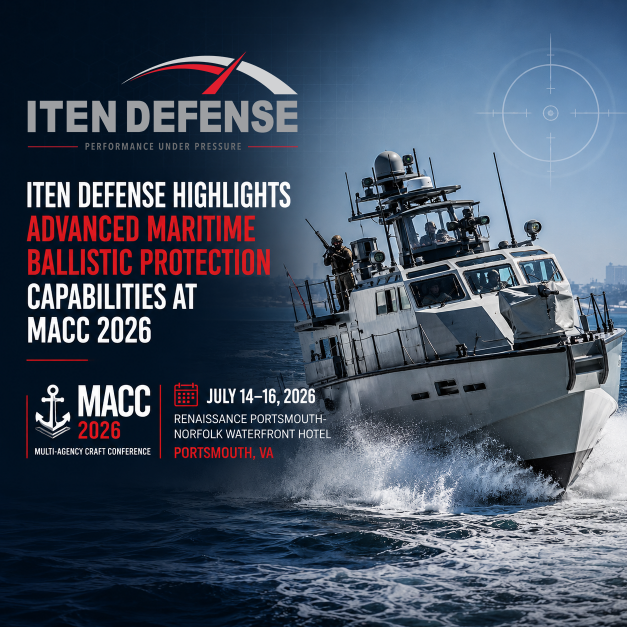 Iten Defense Highlights Advanced Maritime Ballistic Protection Capabilities at MACC 2026