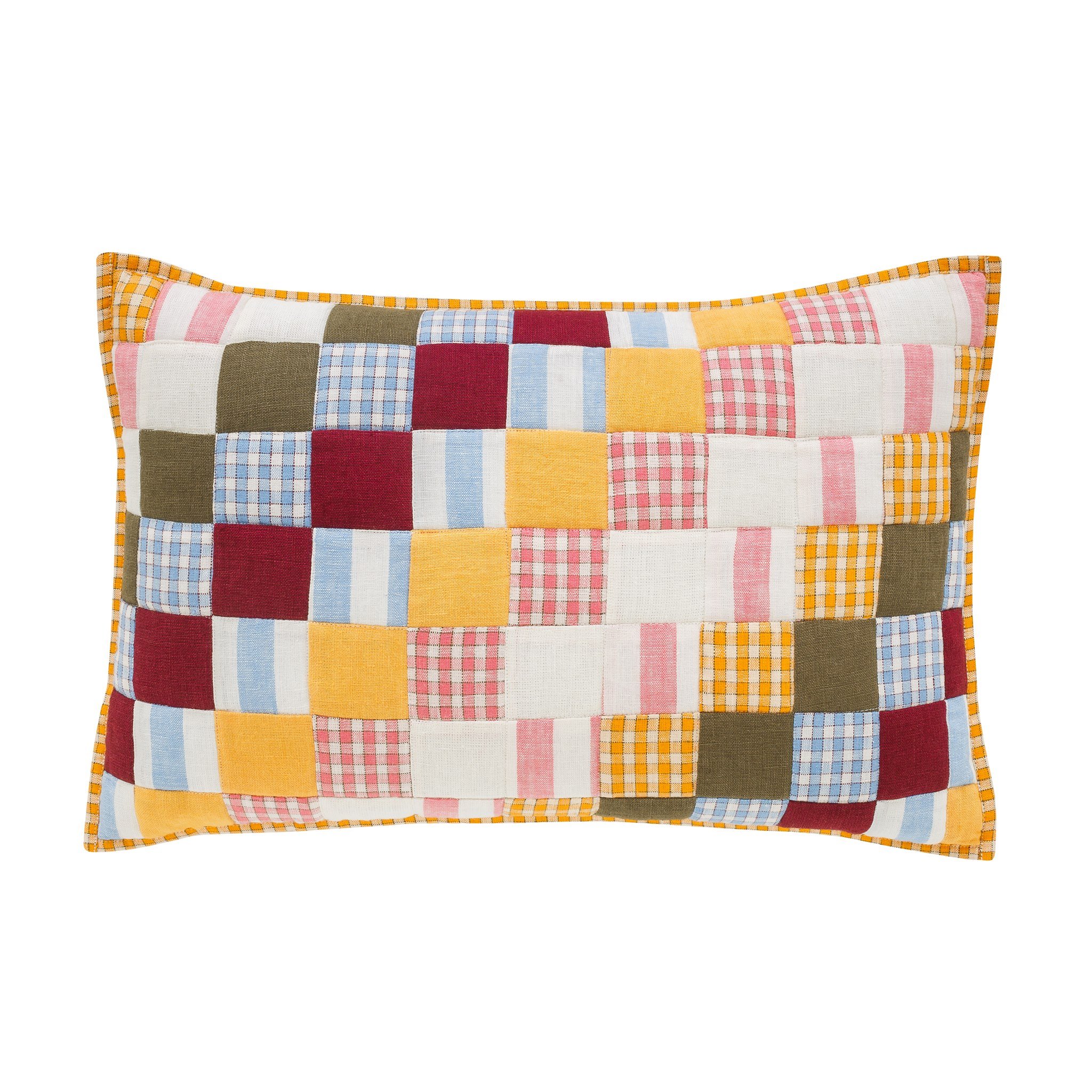 Tilkku patchwork cushion