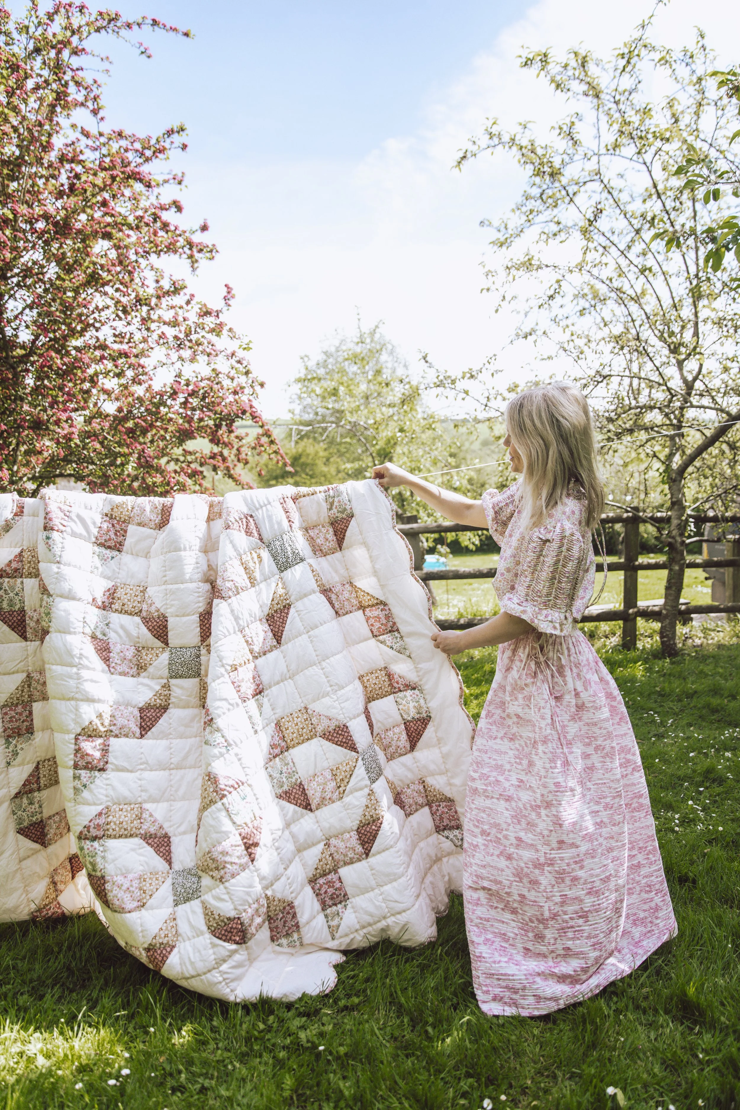 Our new 'made with Liberty fabrics' quilt collection 