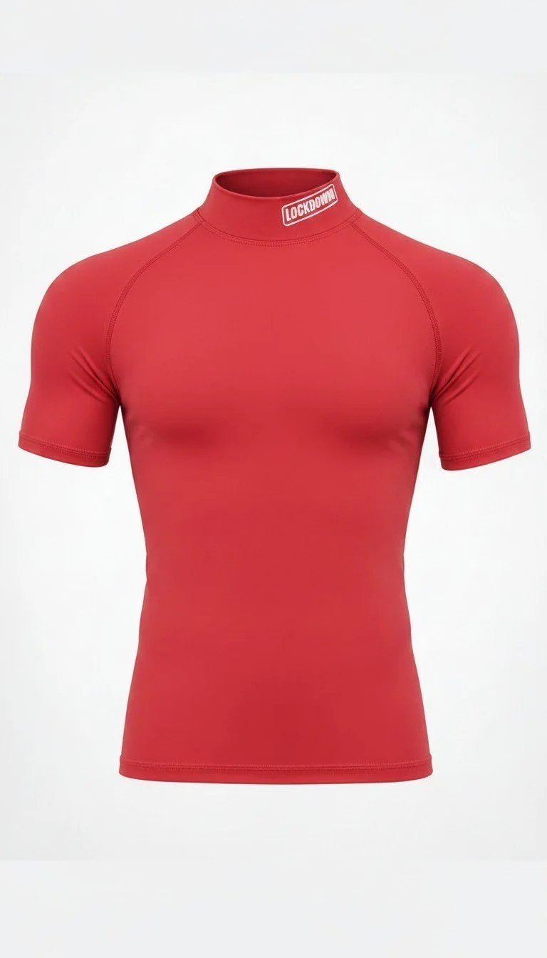 LOCKDOWND TURTLE NECK COMPRESSION SHIRT