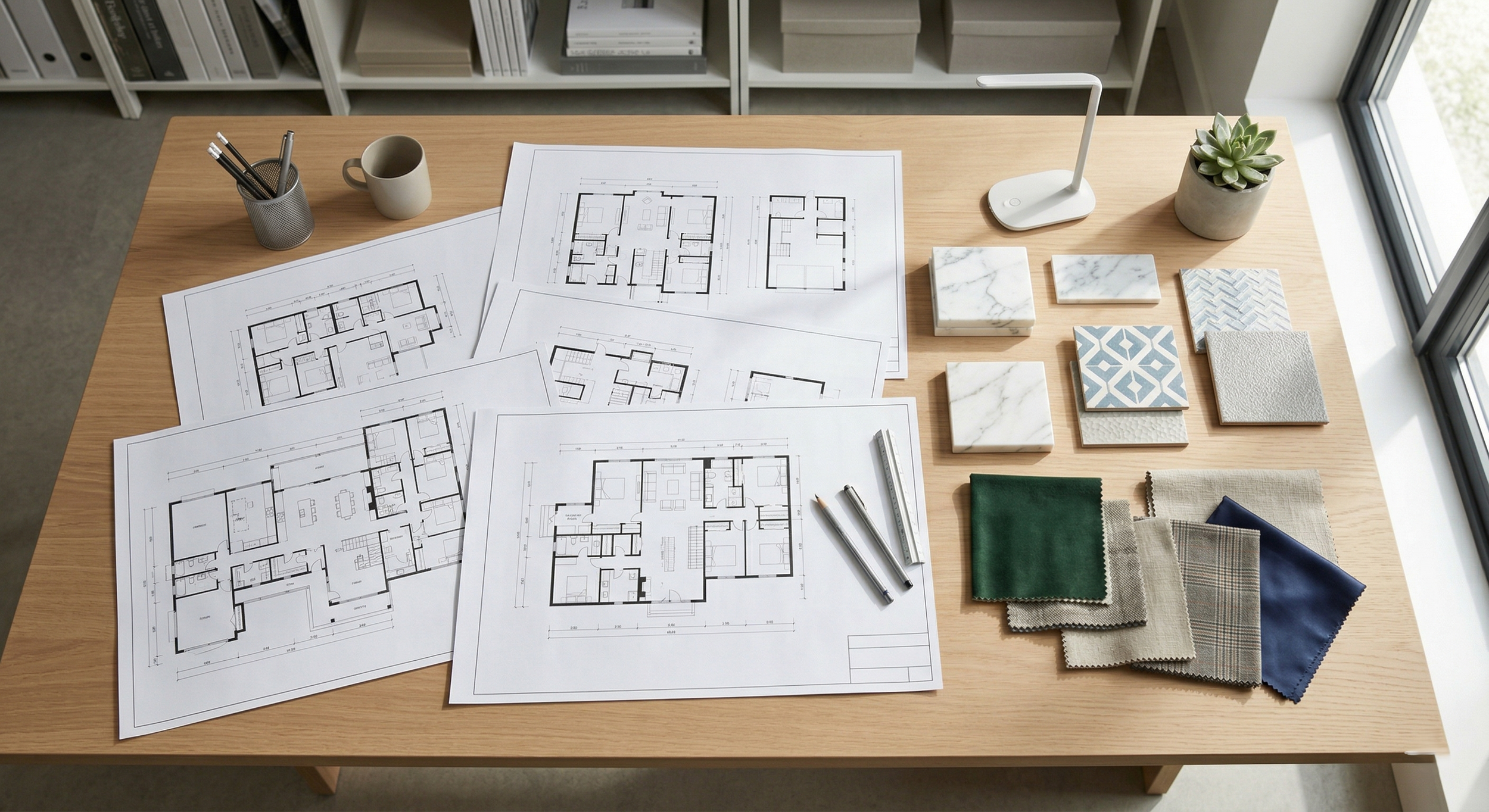 interior design studio desk