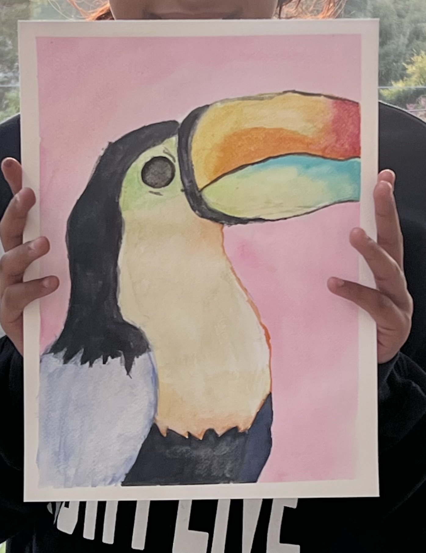 Bird drawing - art with Isha