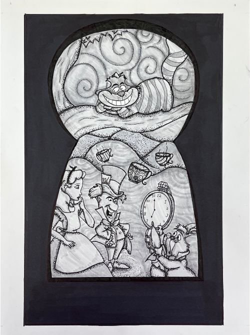 Key design- Art with Isha