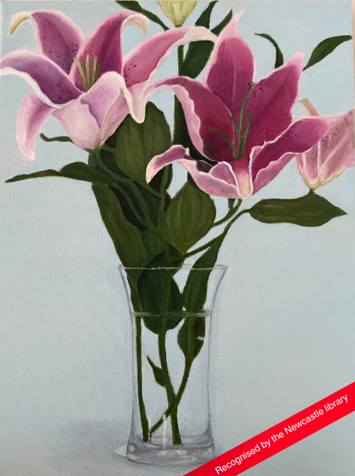 Art with Isha- flower painting