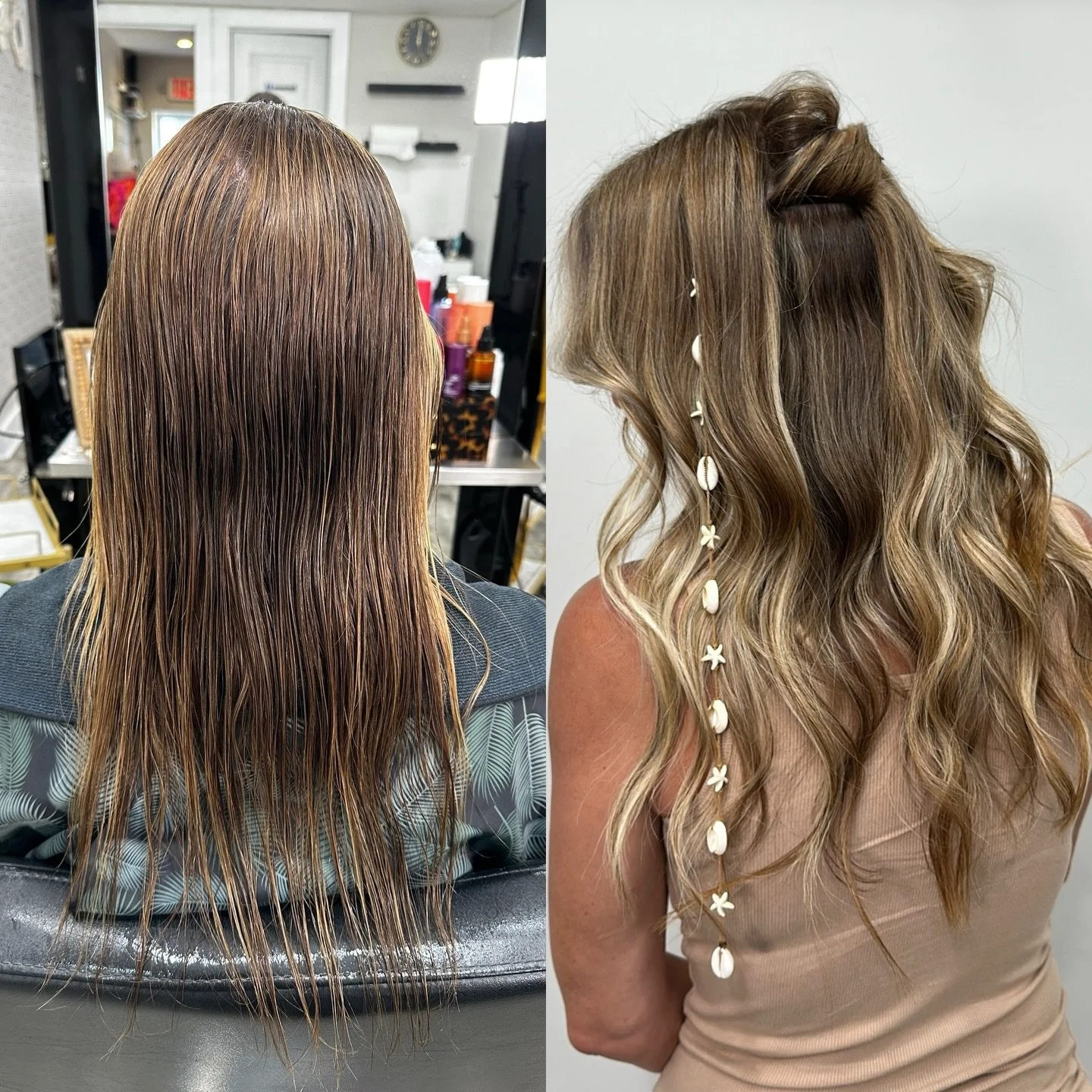 Sometimes I&rsquo;m just tired&hellip; and I don&rsquo;t want to make another reel. So here&rsquo;s a good old-fashioned before &amp; after because pretty hair deserves a spot on the feed too.

For this appointment, we did her root touch-up, refreshe