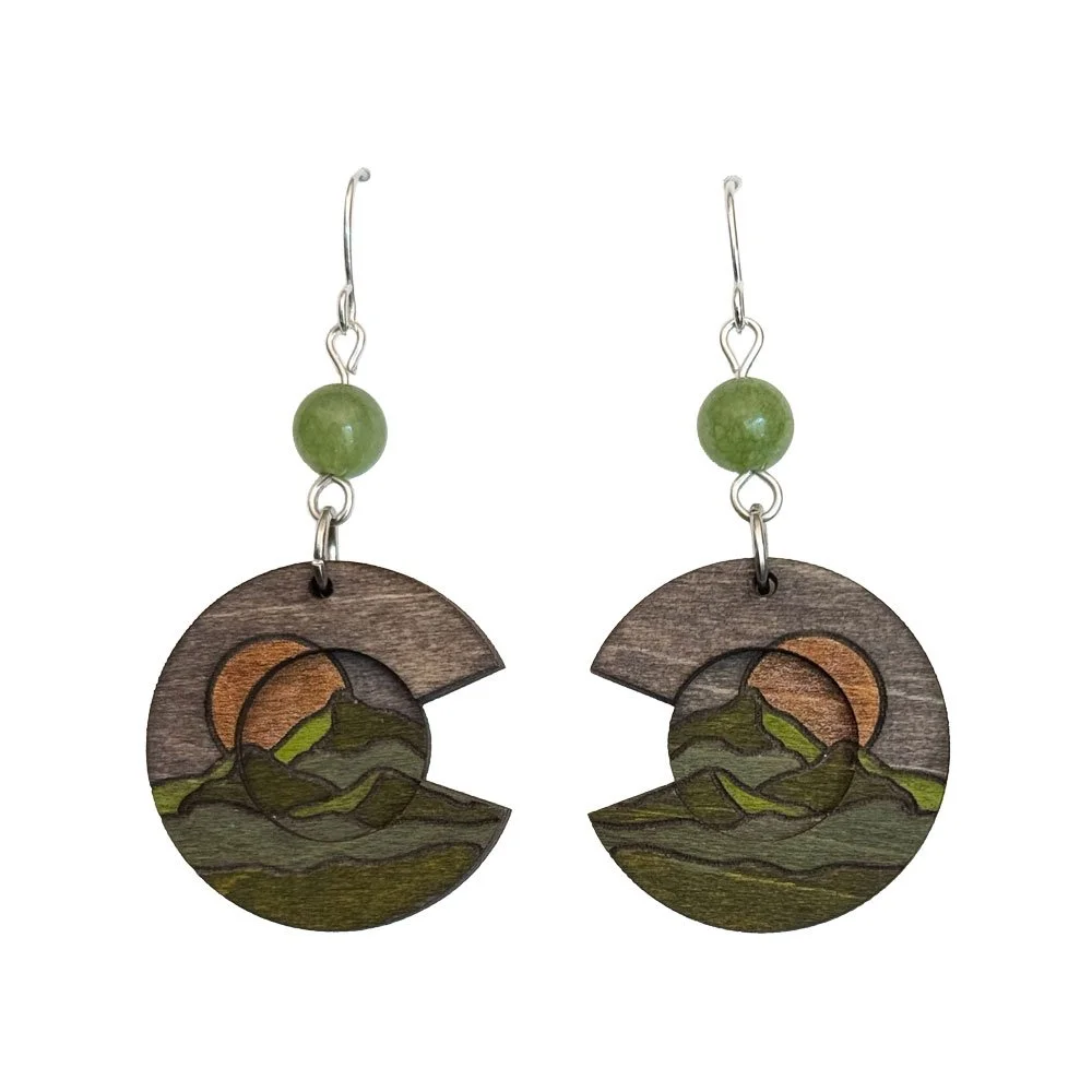 Evergreen Horizon Earrings