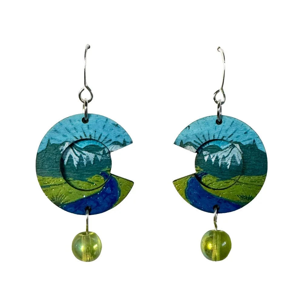 Mountain Stream Earrings