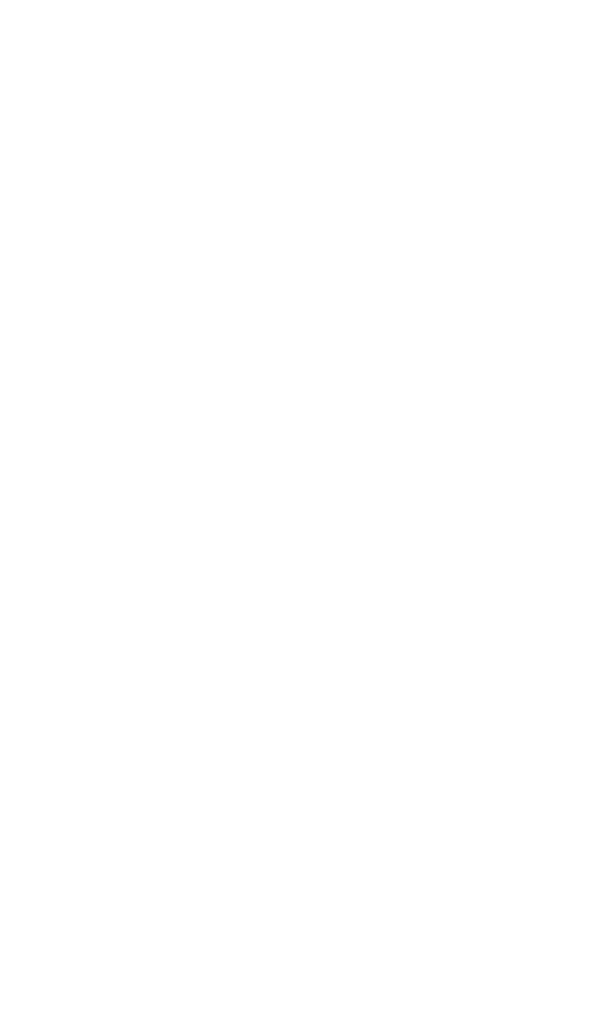 Line drawing of a flower with detailed petals, leaves, and a stem on a black background.