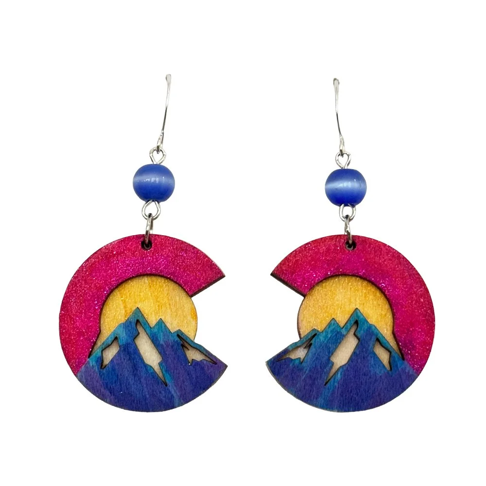 Stardust Summit Peak Earrings