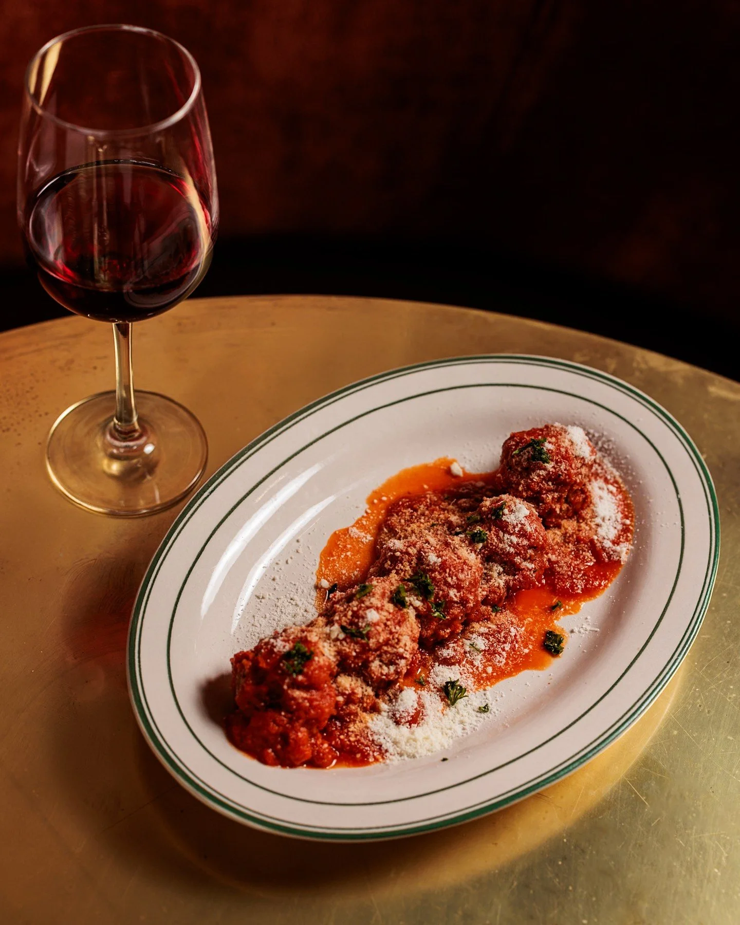 Oxtail meatballs slow-cooked to perfection, rich enough to linger on your palate, best enjoyed with a glass of red wine and good company