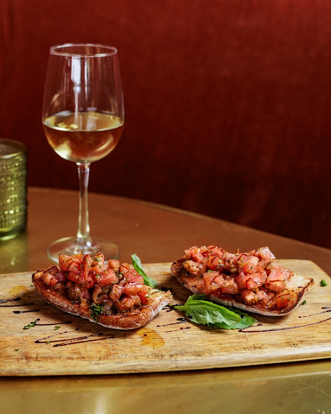 A classic for a reason, our bruschetta classica sets the tone. 

Italian, San Diego, Romanella.