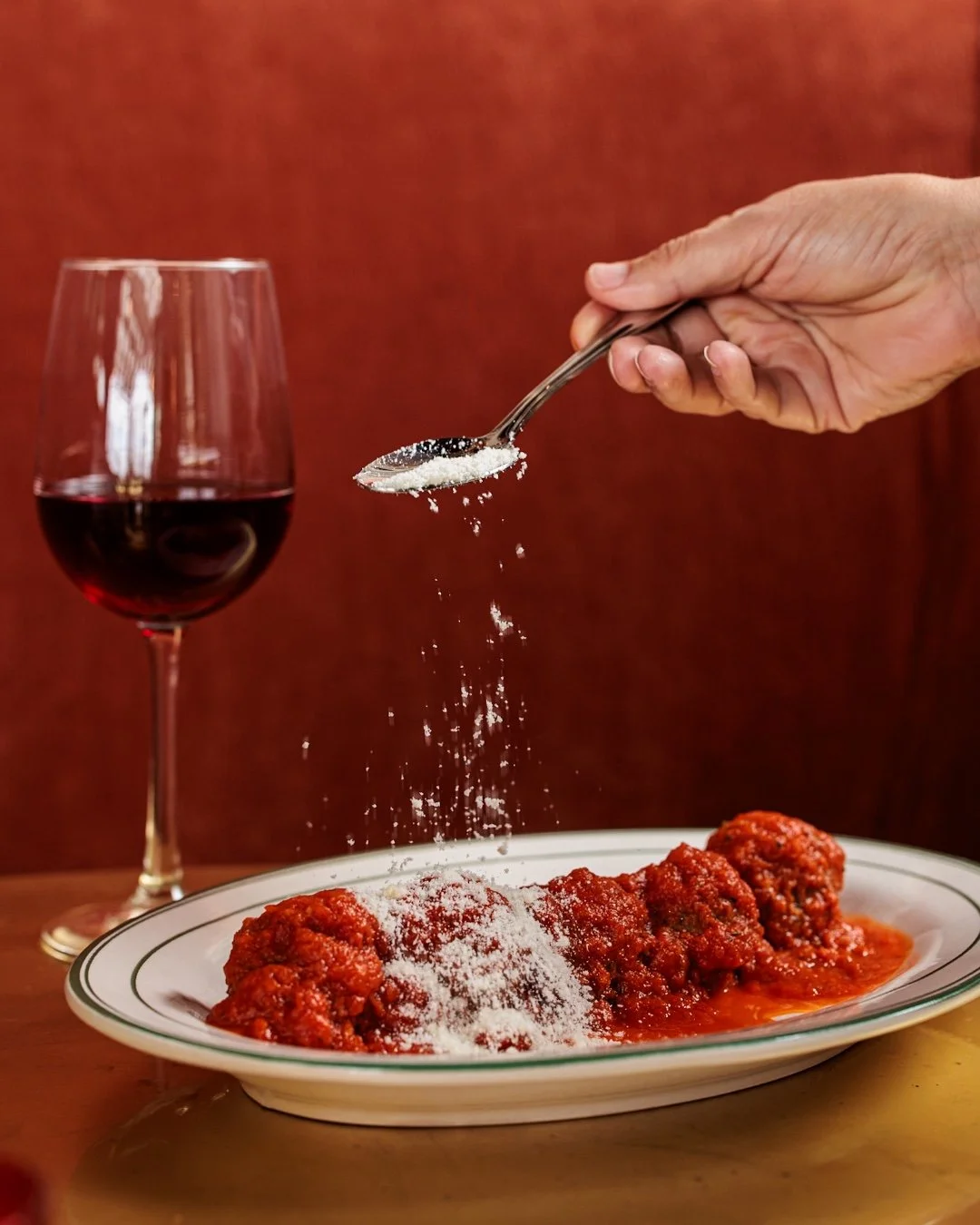 The best things in life come with a fresh sprinkle of cheese.
