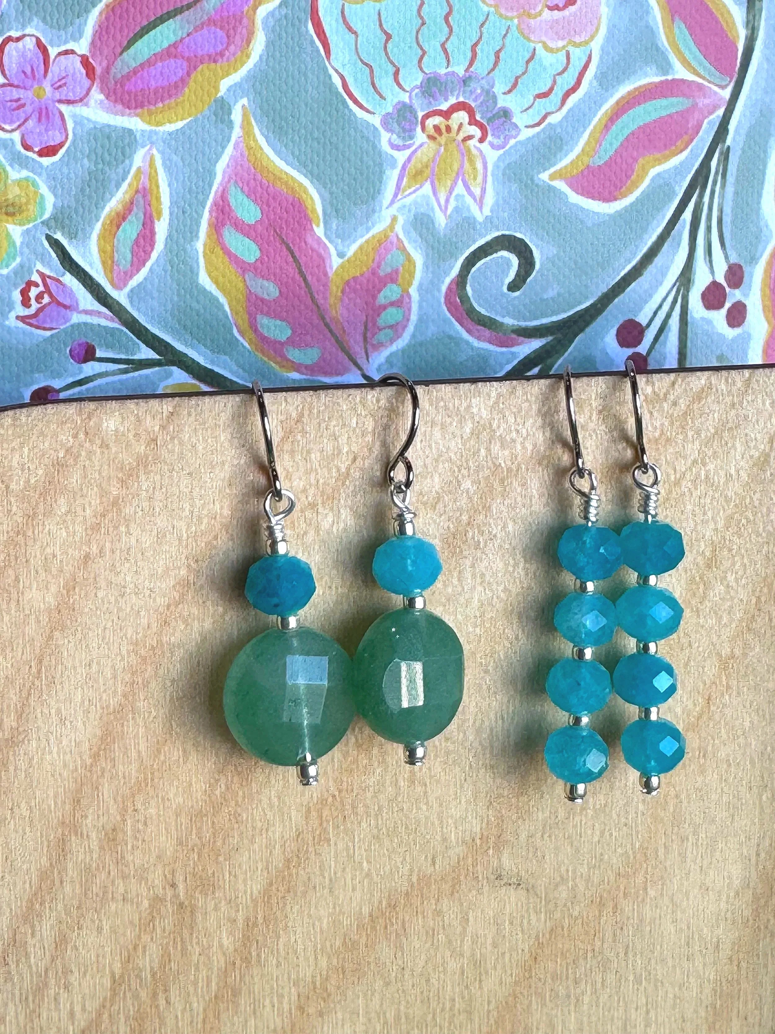 Peruvian Opal Earrings