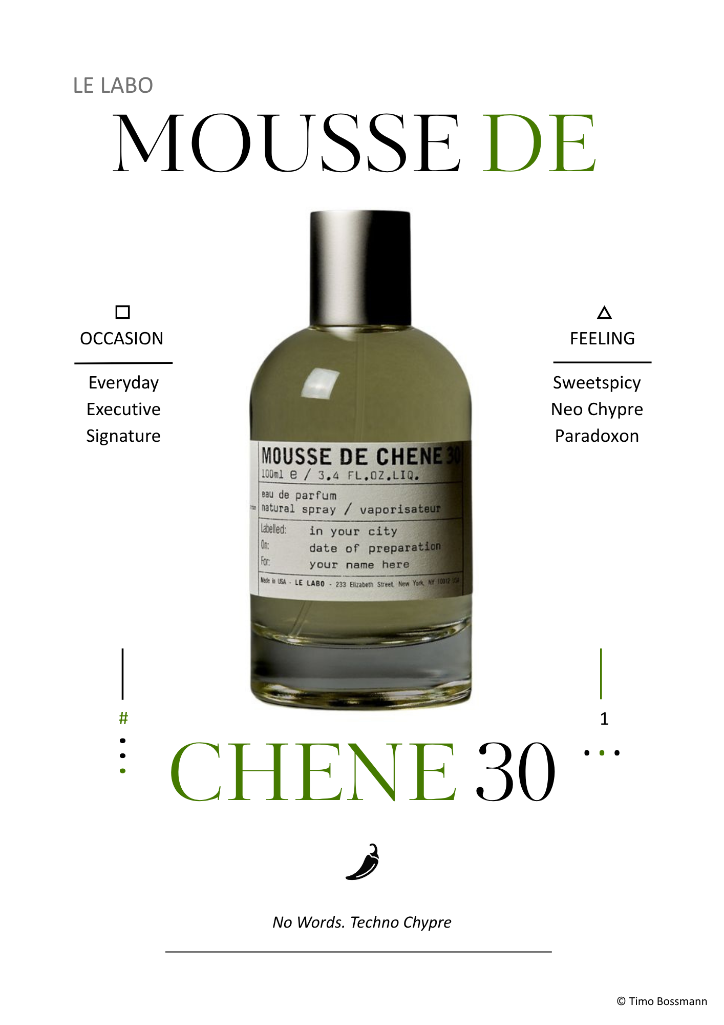 LE LABO - Mousse de Chene 30